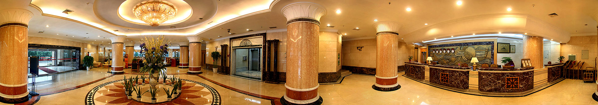 郑州开来大酒店大堂 大堂