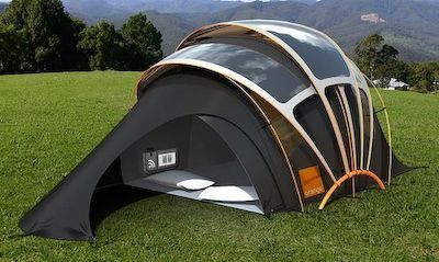 极品：太阳能供电概念帐篷